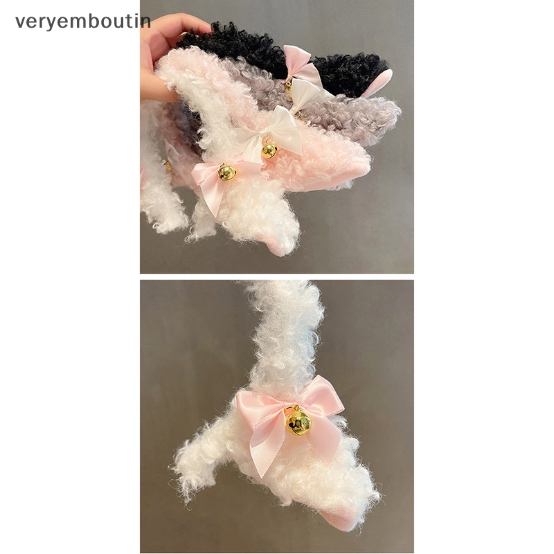 Băng Đô Tai Mèo Bông Dễ Thương Dành Cho Tiệc Hóa Trang