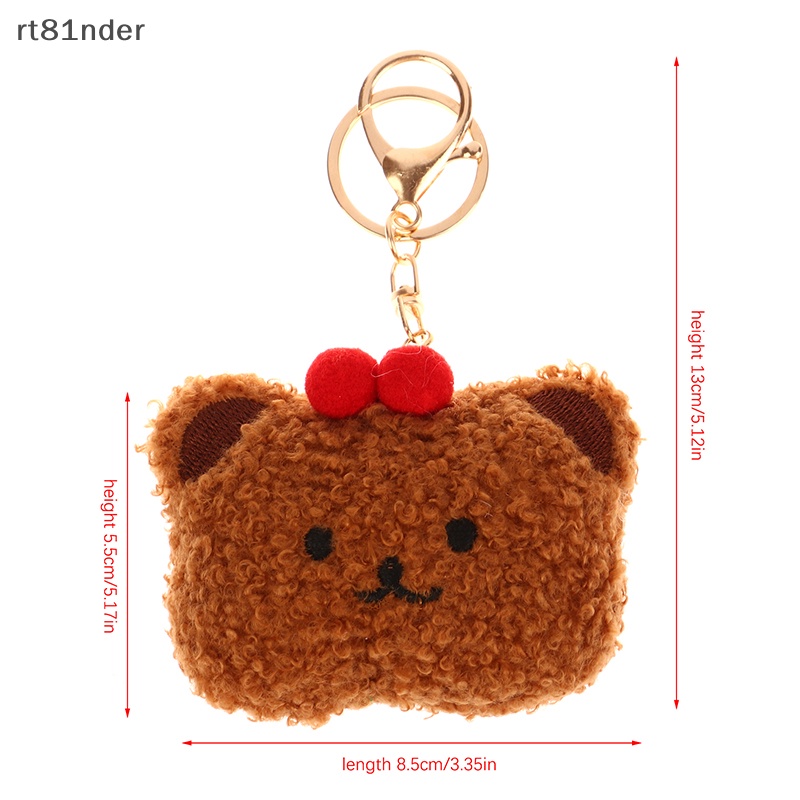 Móc Khóa Gấu Bông Hoạt Hình Dễ Thương Cho Bé Gái