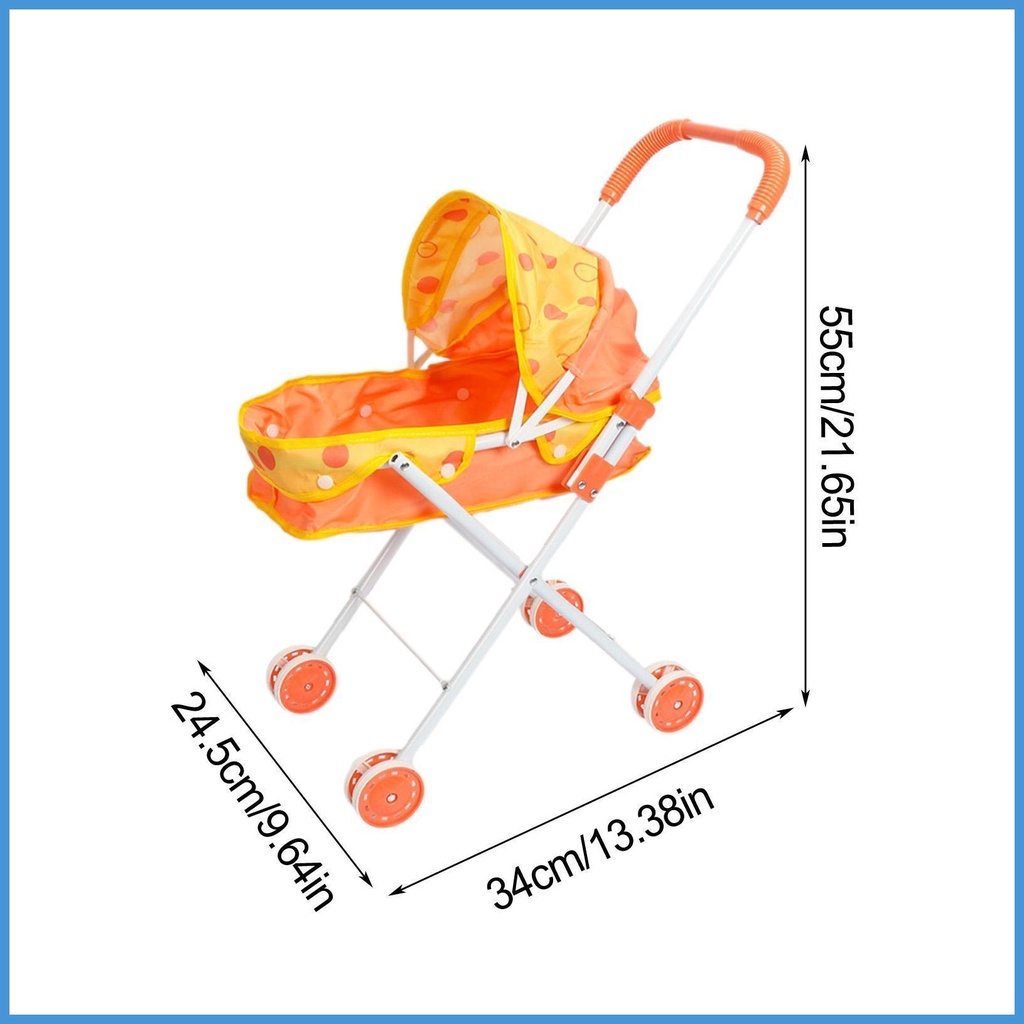 Xe Đẩy Búp Bê Đồ Chơi Mềm Mại Linh Hoạt Có Thể Tái Sử Dụng
