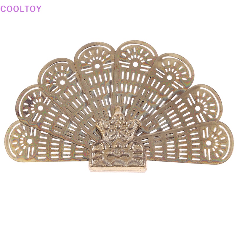Cooltoy Vỏ Bọc Quạt Kim Loại Trang Trí Nhà Búp Bê Tỉ Lệ 1: 12