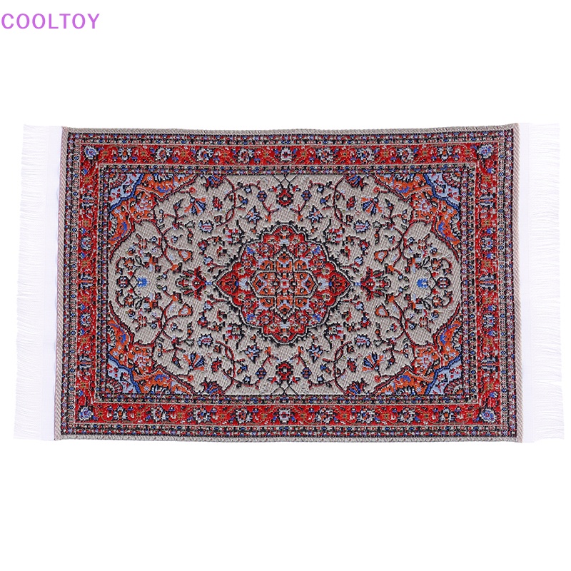 Cooltoy Thảm Dệt Thêu Hoa Mini 1: 12 Trang Trí Nhà Búp Bê