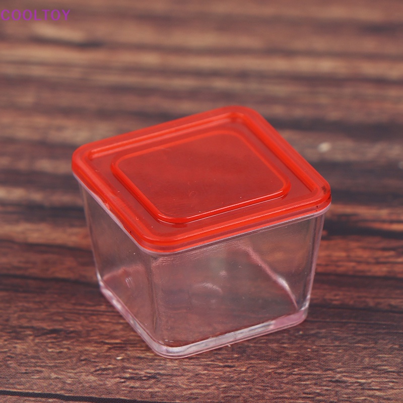 Cooltoy Set 4 Hộp Cơm Trưa Mini 1 / 12 Trang Trí Nhà Búp Bê