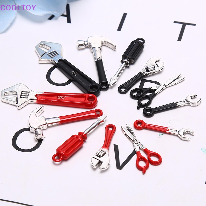 Cooltoy Bộ 6 Dụng Cụ Sửa Chữa Mini Trang Trí Nội Thất Nhà Búp Bê