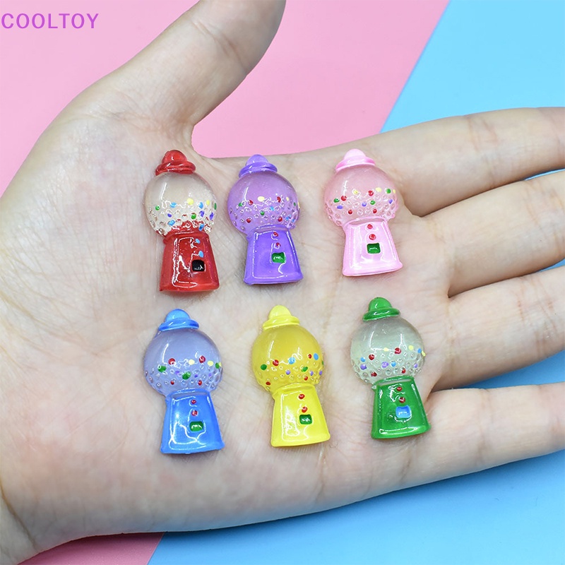 Cooltoy 1 Miếng Vá Trang Trí Nhà Búp Bê Màu Kẹo Nửa Hình Bán Chạy