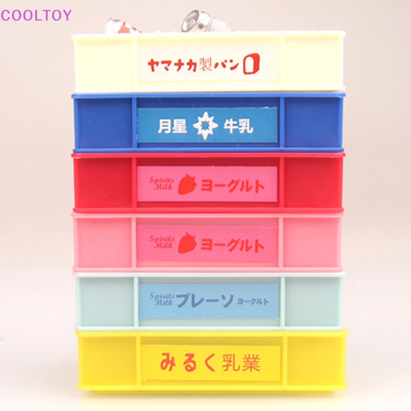 Cooltoy Giỏ Bánh Mì Sữa Mini Để Bàn Trang Trí Nhà Búp Bê