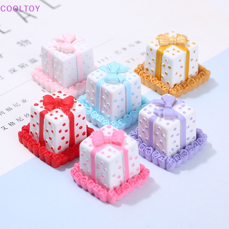 Cooltoy Mô Hình Bánh Kem mini Tỉ Lệ 1: 12 Trang Trí Nhà Búp Bê