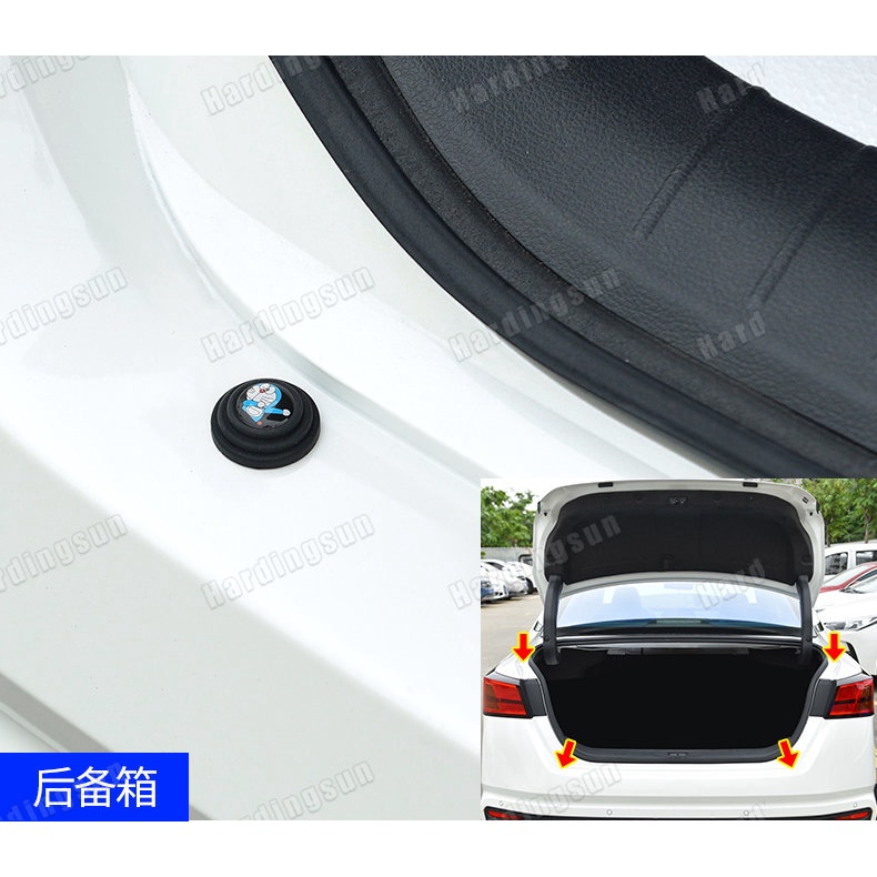 1 Dải Cao Su Cách Âm Chống Sốc Gắn Cửa Xe Hơi Proton Perodua Toyota Honda Mazda Mercedes Nissan