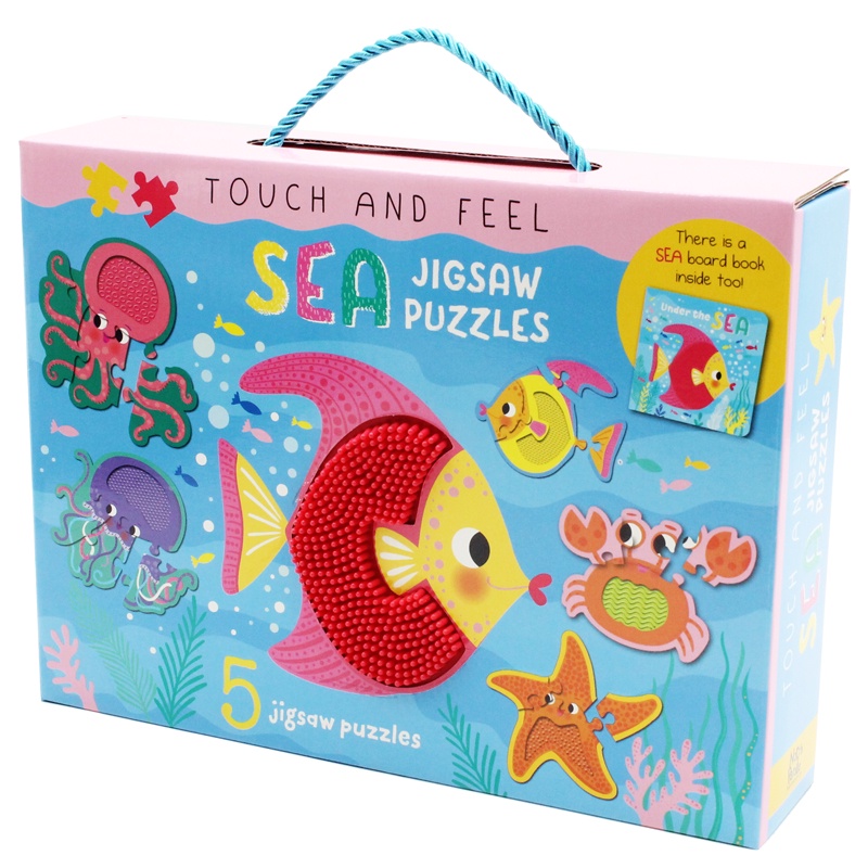 Touch And Feel Jigsaw Puzzles Boxset - Sea