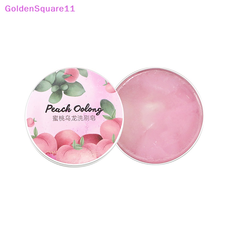 Bộ Dụng Cụ Vệ Sinh Cọ Trang Điểm Bằng Silicon Màu Vàng Hồng