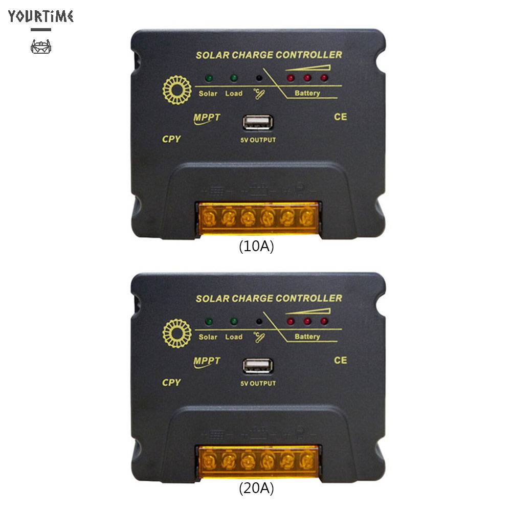 Bộ Điều Khiển Sạc Năng Lượng Mặt Trời 10A 20A 12V 24V MPPT