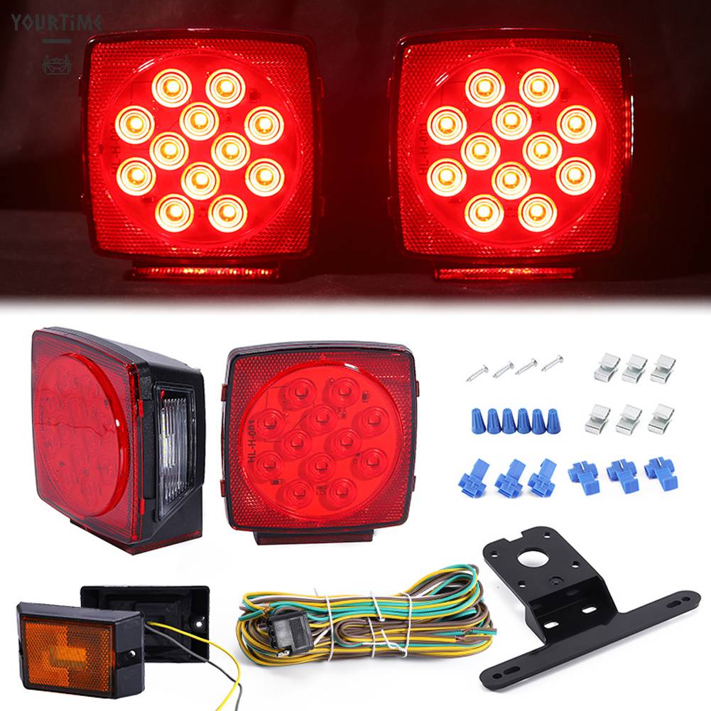 Đèn Phanh 6500K 5050SMD 12V Cho Xe Tải / Tàu Thuyền