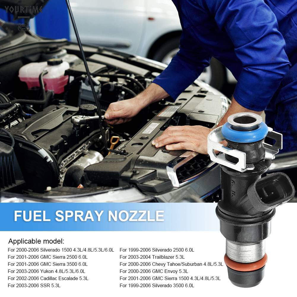 Bộ 4 Đầu Phun Nhiên Liệu 4.8L 5.3L 6.0L Cho Chevrolet Silverado