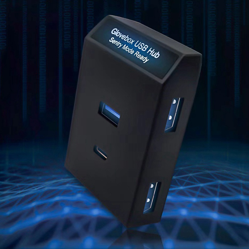 1 Bộ Chia Cổng Sạc USB Cho Tesla Model 3 Y 2.0