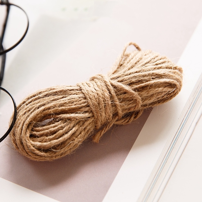 5 Mét Dây Cói Treo Ảnh, Treo Cá Gỗ Trang Trí Nhà Cửa, Buộc Cổ Chai Handmade
