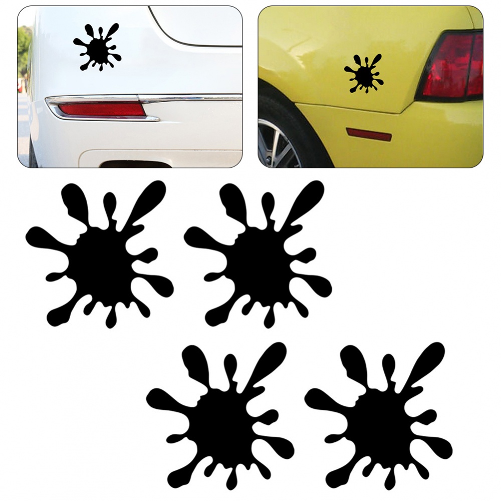 Miếng Dán Màu Đen Trang Trí Ngoại Thất Xe Hơi