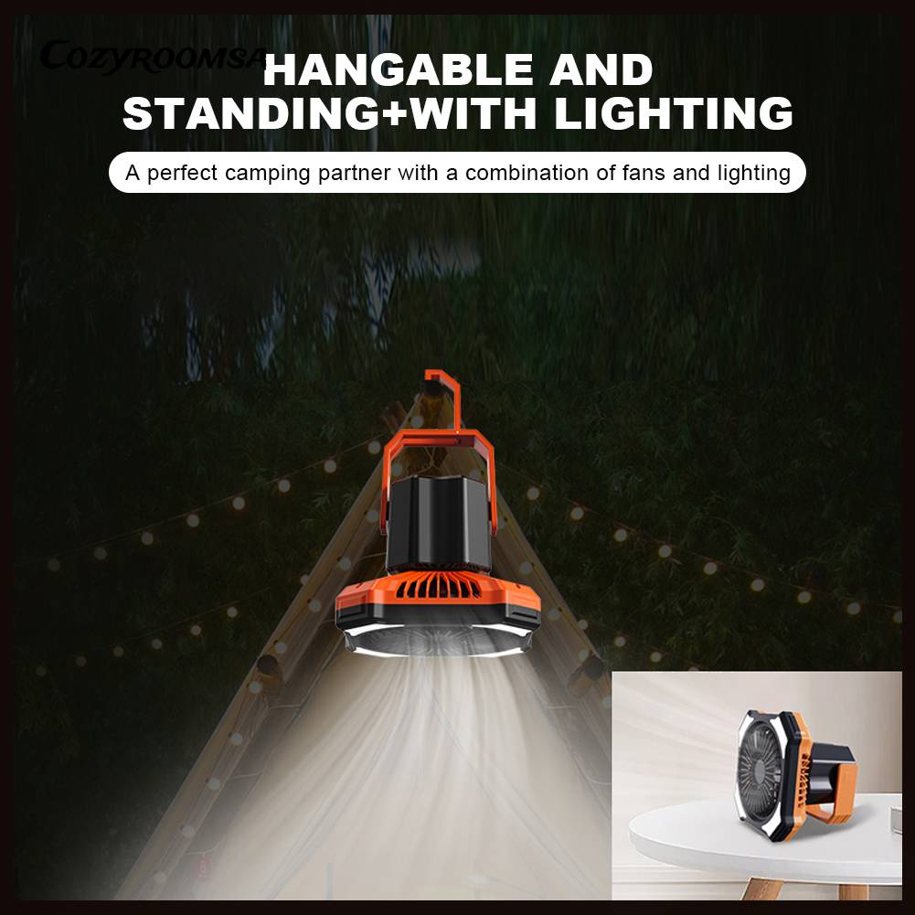 Quạt 3 Trong 1 Có Thể Điều Chỉnh Tốc Độ 4000mAH / 10000mAH