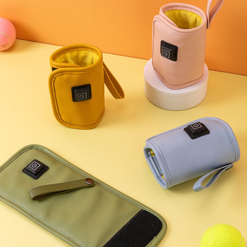 Vỏ Bọc Giữ Ấm Bình Sữa Em Bé USB Cách Nhiệt Tiện Dụng