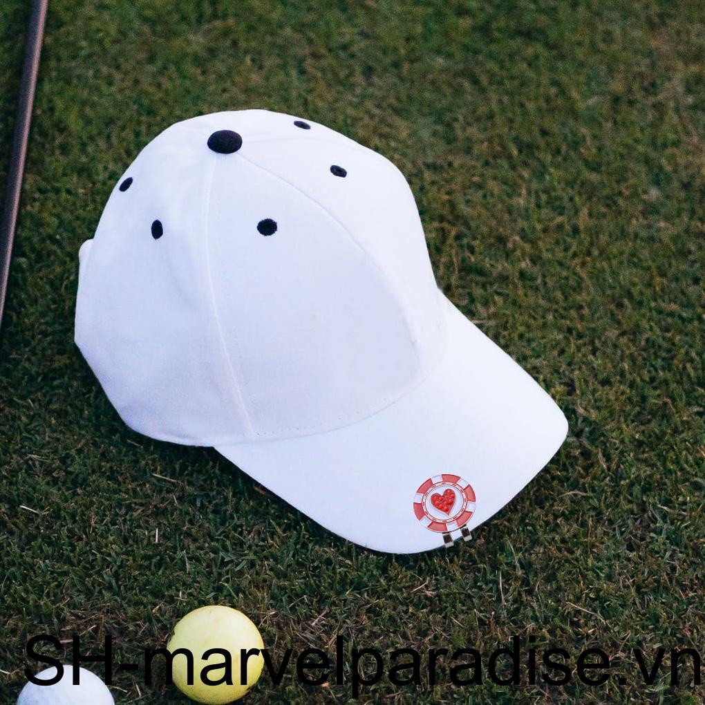 Kẹp Đánh Dấu Bóng Golf Hình Trái Tim / Thoi Có Thể Tháo Rời Tinh Tế Sáng Tạo Cho Nam Và Nữ