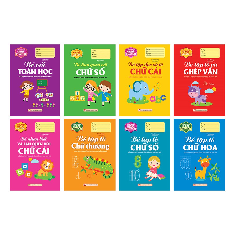 Sách Hành Trang Cho Bé Vào Lớp 1 Bé Tập Tô Và Ghép Vần - Tân Việt - Bản Quyền