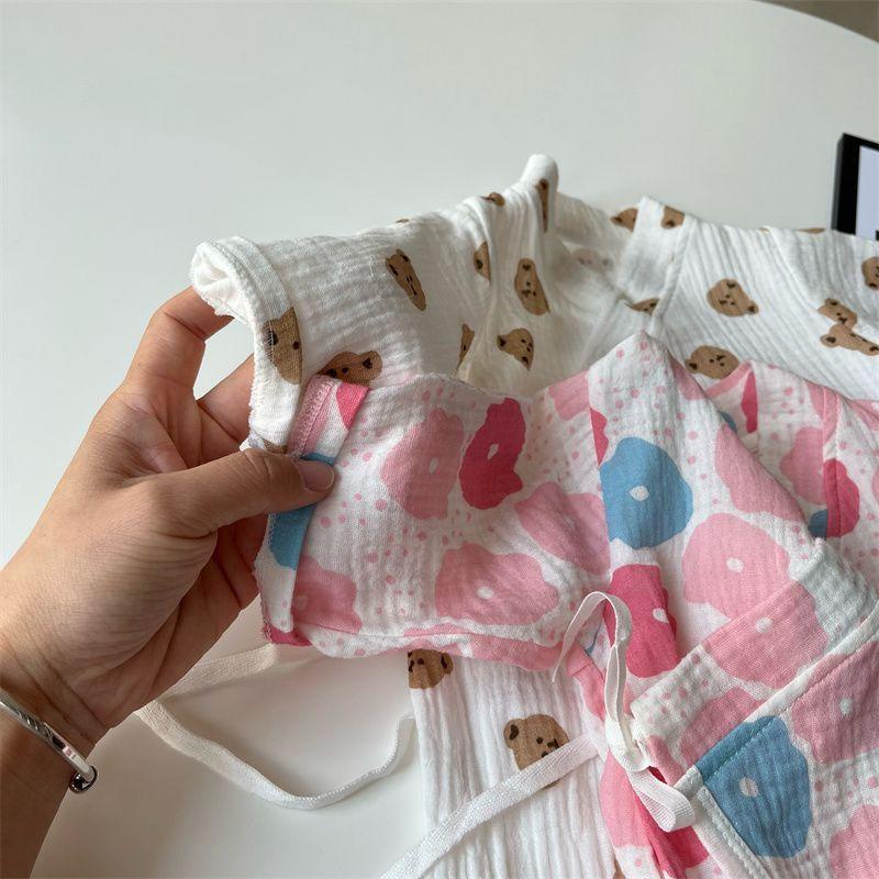 Bộ Body Cho Bé Trai Bộ Body Cho Bé Sơ Sinh Jum Cho Bé Gái Áo Liền Quần Tay Dài Bằng Cotton In Họa Tiết Hoạt Hình Động Vật Dễ Thương Thời Trang Mùa Hè Cho Bé Sơ Sinh