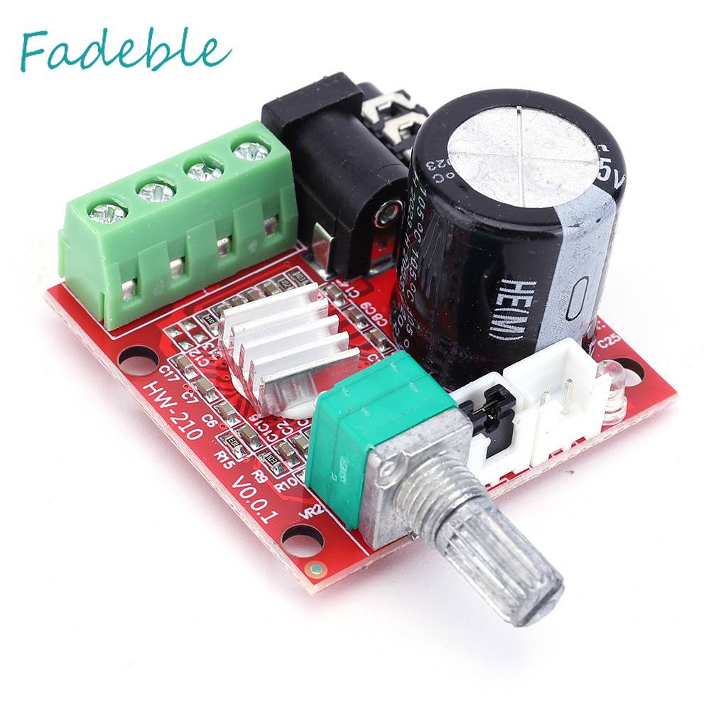 Mô Đun Khuếch Đại Âm Thanh Kỹ Thuật Số PAM8610 DC 8V-12V 2x10W D Class 3.5MM