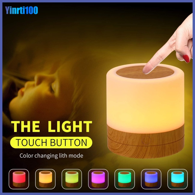 Đèn Ngủ Rgb Nhiều Màu Sắc Có Điều Khiển Từ Xa Tiện Dụng