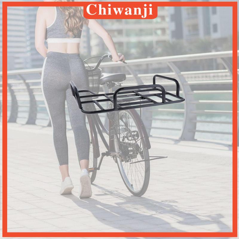 Giỏ Sắt Đựng Đồ Gắn Phía Sau Xe Đạp / Hành Lý Chống Mưa Tiện Dụng