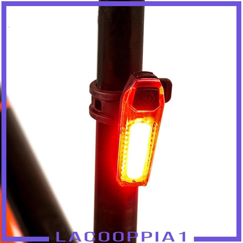 [Lacooppia1] Đèn LED Cảnh Báo Gắn Yên Sau Xe Đạp
