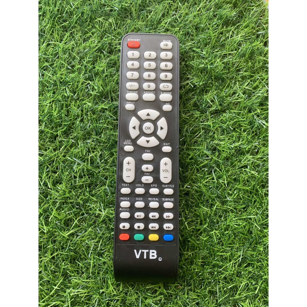 Điều khiển tivi VTB hàng chuẩn sịn, remtoe tv VTB - Hàng mới, tặng kèm pin