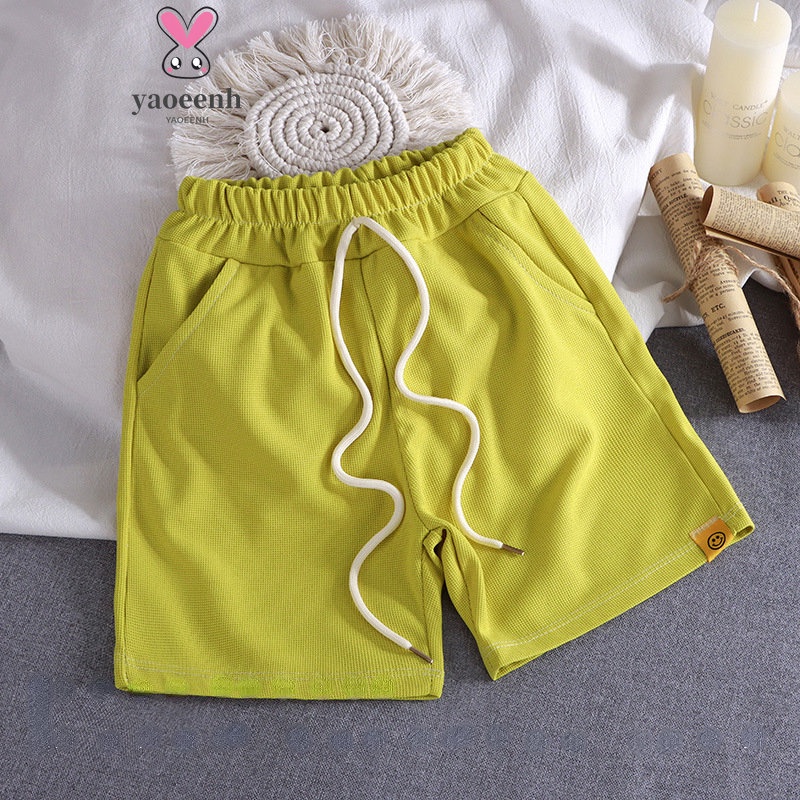 【YAOEENH】Quần Short Thể Thao 80-160cm Siêu Nhẹ Thoáng Khí Dễ Phối Đồ Thời Trang Cho Bé