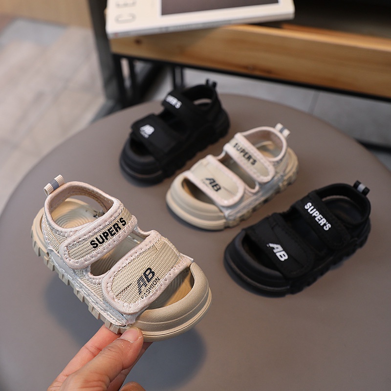 Giày Sandal Thể Thao Đế Mềm Chống Trượt Thời Trang Mùa Hè 2023 Dành Cho Trẻ Em 1-12 Tuổi