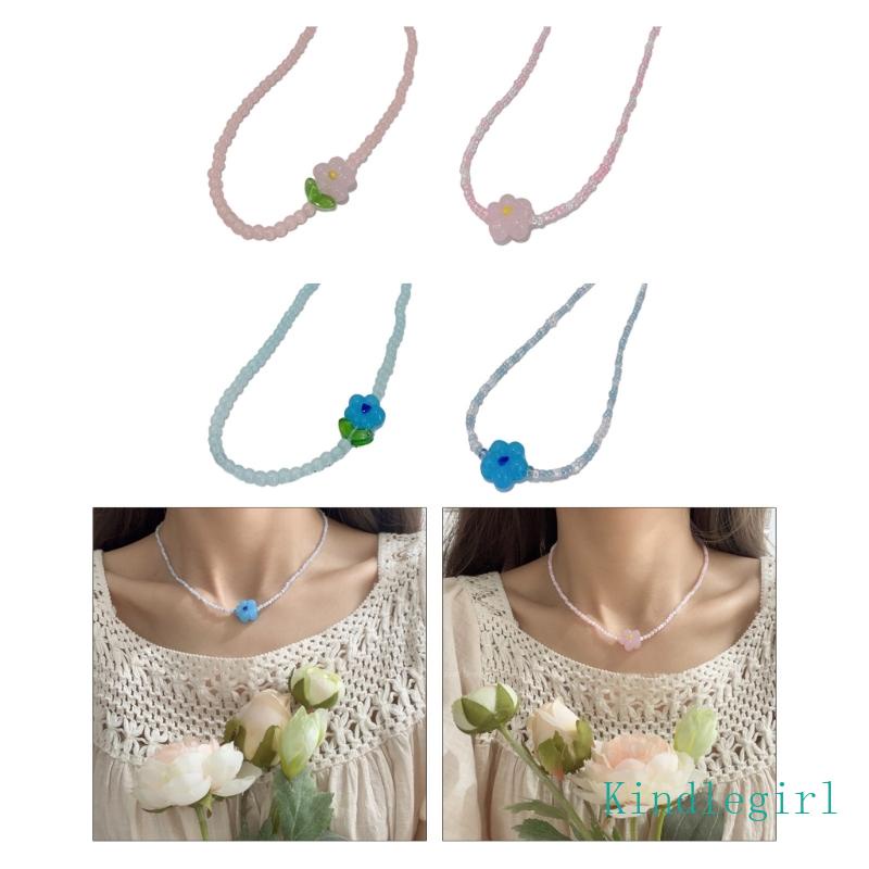 Vòng cổ Chuỗi Hạt Nhiều Màu Phong Cách Bohemian Thời Trang Cho Nữ