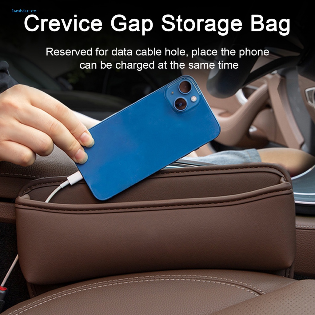 Túi Đựng Đồ Gắn Khe Hở Xe Hơi SUV Tiện Dụng