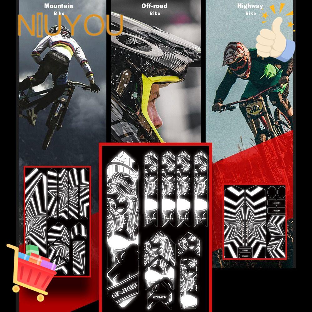 Miếng Dán Bảo Vệ Khung Xe Đạp Leo Núi MTB Chống Trầy Tháo Rời Được Tiện Lợi