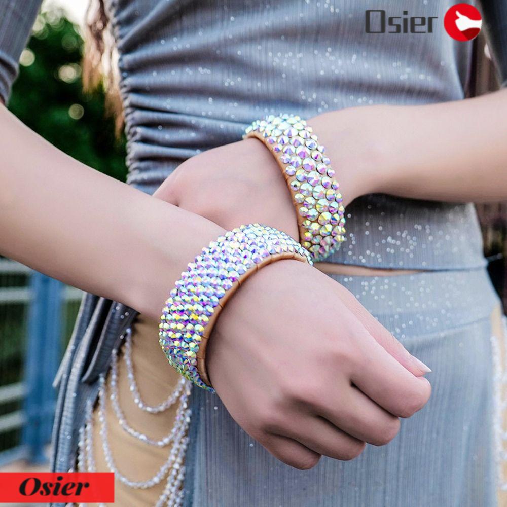 Trang Sức Vòng Đeo Tay Múa Bụng Lấp Lánh OSIER1Vòng Đeo Tay Thời Trang