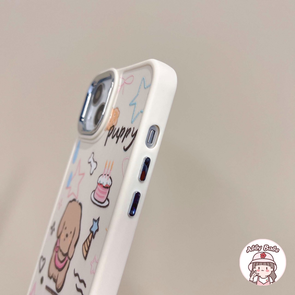 Ốp Điện Thoại TPU Mềm Bóng In Hình Cún Hoạt Hình Chống Bẩn Cho IPhone 14 Pro Max 11 12 Pro Max X XS 7Plus