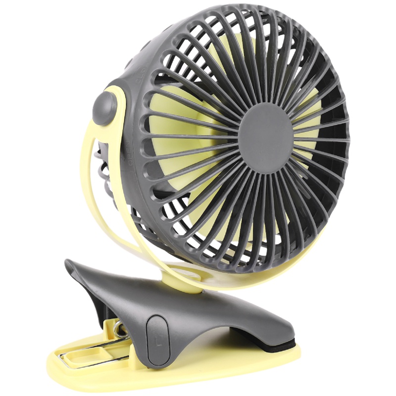 Quạt Usb Mini 4000Mah 4 Tốc Độ Xoay 360 Độ Có Thể Sạc Lại Tiện Dụng
