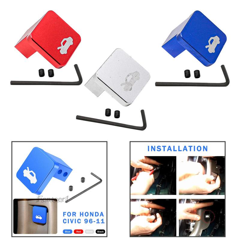 [Fenteer1] Chốt Mở Mui Xe Màu Đỏ