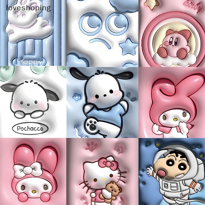 Bộ 62 Sticker Hoạt Hình Pikachu 3D Chống Thấm Nước Trang Trí Ván Trượt