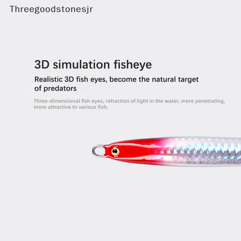 Mồi Câu Cá Bằng Kim Loại Laser 5 Màu TGS 40g 80g 100g JR