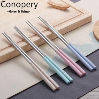 Conopery Đũa ăn bằng rơm lúa mạch linh động có thể tái sử dụng cho người lớn / trẻ em