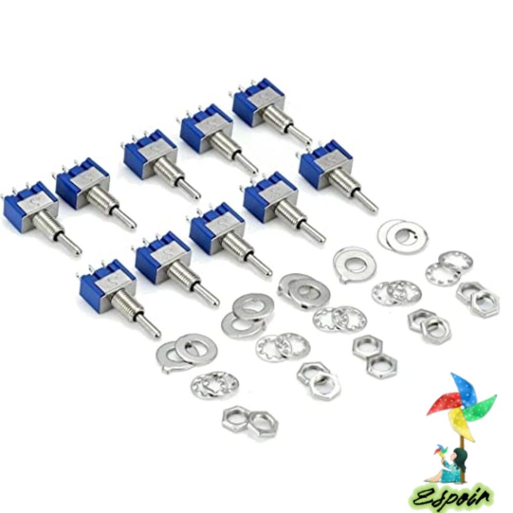 ESPO Set 10 Công Tắc Đòn Khuỷu Mini 6A / 125V 3Pin 3 Vị Trí Cho MTS-103