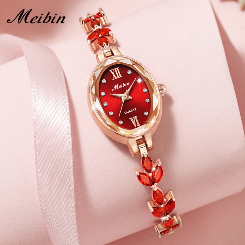 Đồng Hồ Đeo Tay m1692 Mặt oval Chống Thấm Nước Cao Cấp Dành Cho Nữ