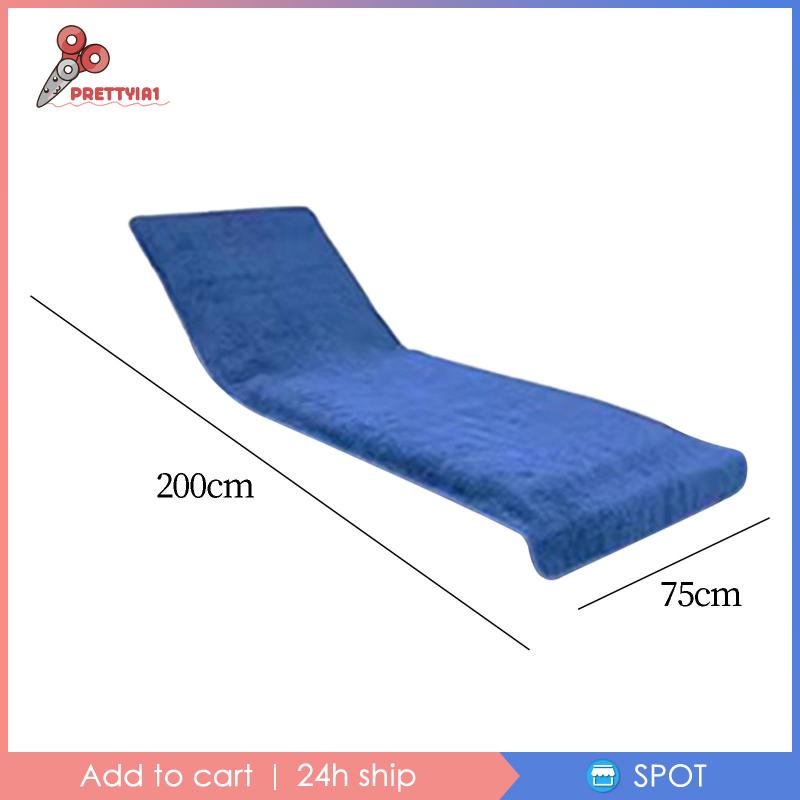 Đệm Bọc Ghế Ngồi Bãi Biển Bằng Sợi Micro Kích Thước 29.5x78.7inch Prettyia1