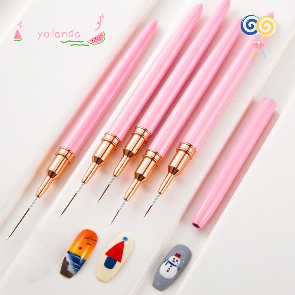 Cọ Trang Trí Móng Tay Sợi Nylon Chuyên Nghiệp