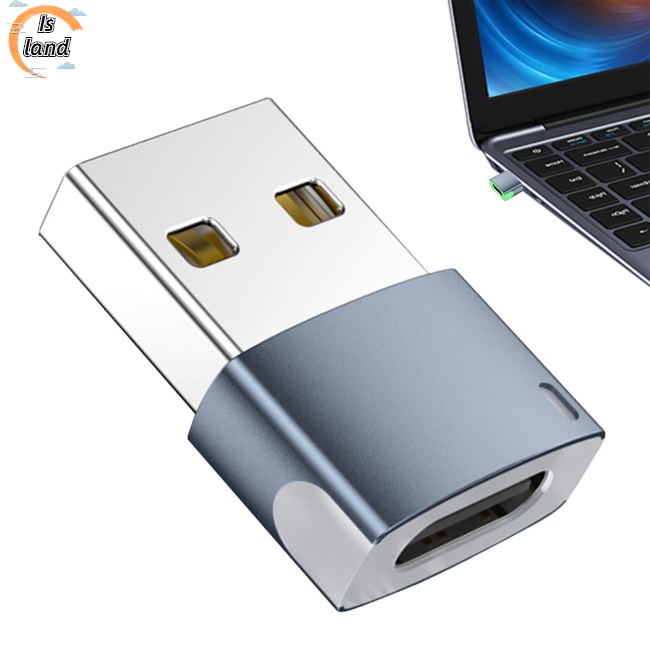Đầu Chuyển Đổi Usb 2.0 Sang Type-C Có Đèn Led 480mbps Chất Lượng Cao