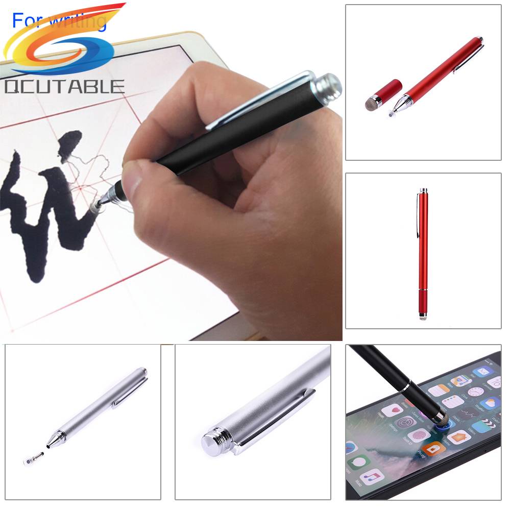 Bút Cảm Ứng Điện Dung Kim Loại 2 Trong 1 Cho Điện Thoại iPad
