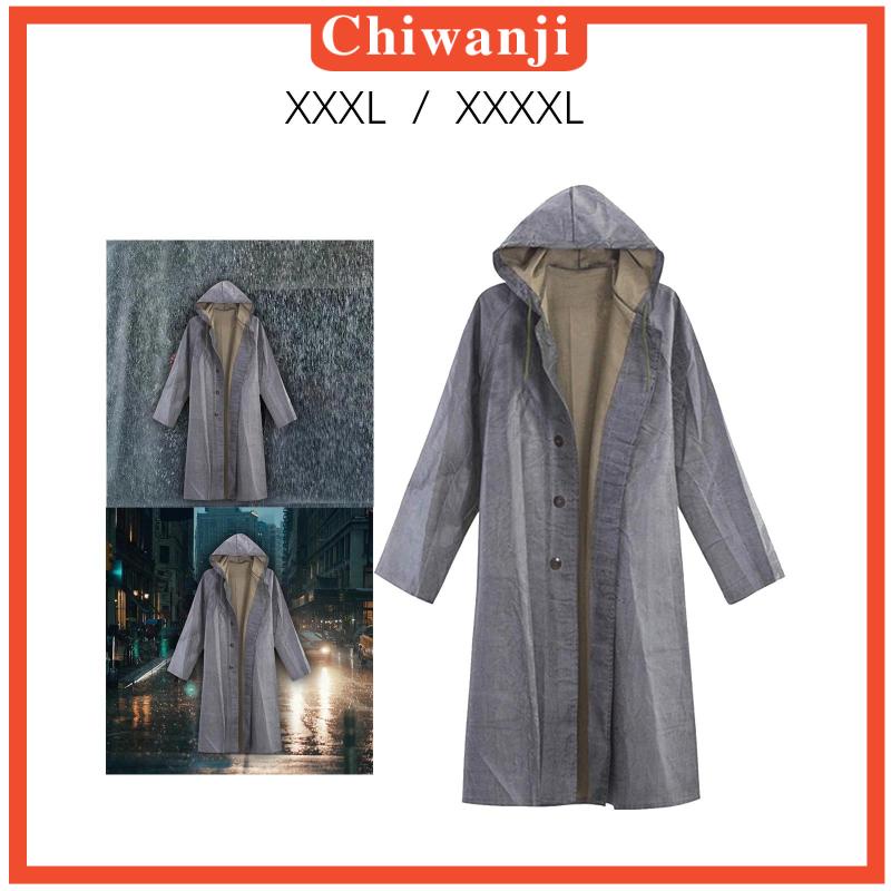 Áo Mưa Chống Thấm Nước Unisex Tiện Dụng Cho Hoạt Động Ngoài Trời