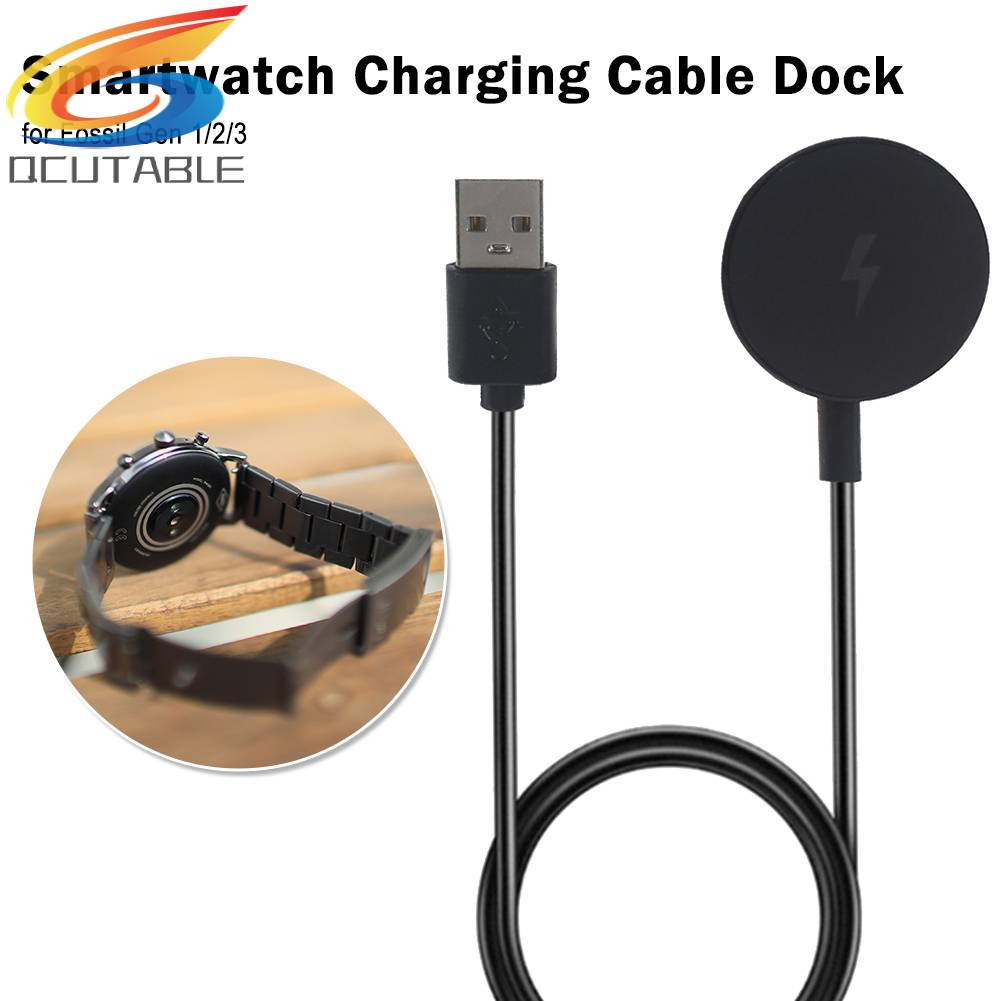 Dây Cáp Sạc USB 1m Cho Fossil Gen 1 / 2 / 3