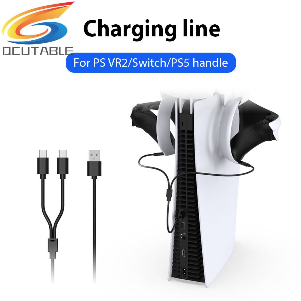 Cáp Sạc Giao Diện Type-C Bằng ABS Bền Bỉ Cho Switch / PS5